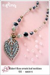 NA0015 – Robert Rose ornate leaf&nbsp;necklace
