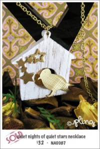NA0087 - quiet nights of quiet stars necklace