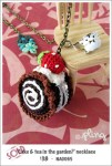 NA0065 – ‘Cake & tea in the garden?’ necklace