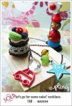NA0094 – ‘let’s go for some cake!’&nbsp;necklace