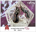 EA0075 – on angel’s wings&nbsp;earrings