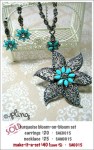 SA0015 – turquoise bloom-on-bloom&nbsp;set
