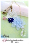 NA0157 – idyllic french garden&nbsp;necklace