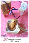 NA0052 – daddy’s bear&nbsp;necklace