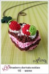 NA0064 – strawberry shortcake&nbsp;necklace