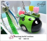 NA0134 – “Beep, beep, beetle!”&nbsp;necklace