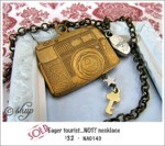 NA0143 – ‘Eager Tourist…NOT!’ necklace