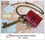 NA0162 – ‘Unlock your bright sparks!’&nbsp;necklace