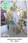 NA0077 – garland of peace necklace