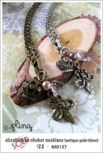 NA0127 - elizabethan choker necklace