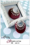 EA0137 – red poppies&nbsp;earrings