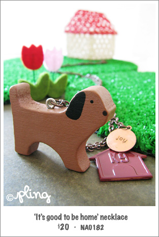 NA0182 - 'It's good to be home' necklace