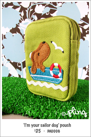 PA0006 - 'I'm your sailor dog' pouch