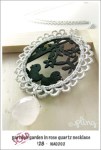 NA0202 – parisian garden in rose quartz&nbsp;necklace