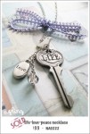 NA0222 – life~love~peace&nbsp;necklace