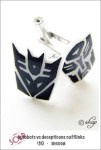 SHC008 – autobots vs decepticons&nbsp;cufflinks