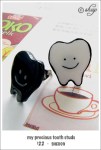 SHE009 – my precious tooth&nbsp;studs