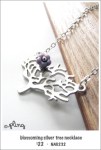 NA0232 – blossoming silver tree&nbsp;necklace