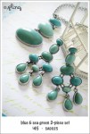 SA0025 – blue & sea green 2-piece&nbsp;set