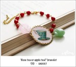 DA0007 – ‘Rose tea or apple tea?’&nbsp;bracelet