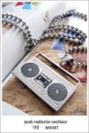 NA0287 – punk radiostar&nbsp;necklace